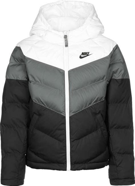 nike jacke schwarz weiß grau|Schwarz Jacken & Westen .